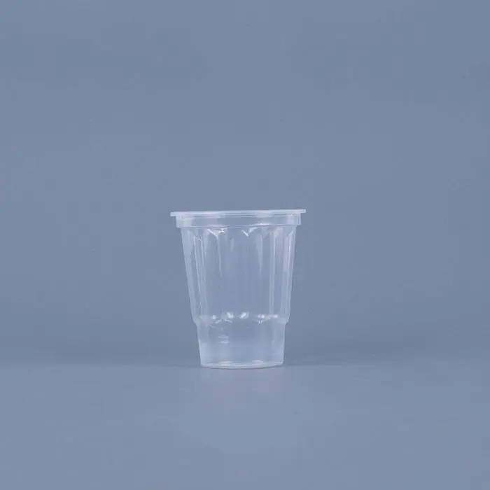 6oz 180ml disposable clear plastic cup Vending Style Drinking Glass