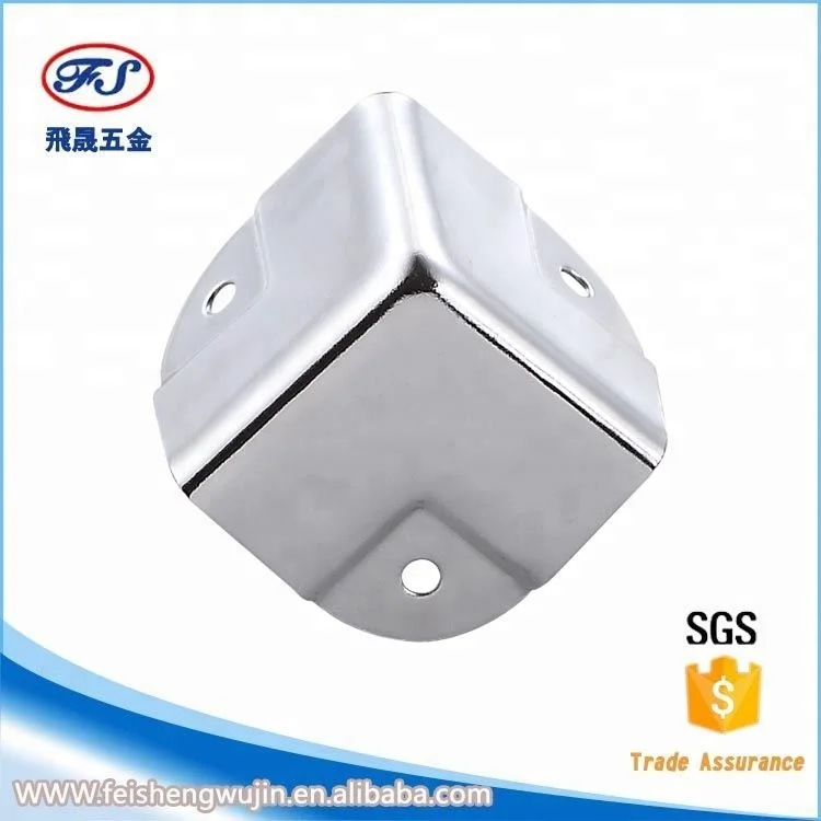 concave 40mm corner metal flat flightcase accessories