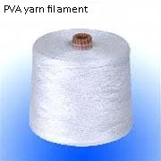 spun pva yarn with low  melting degree point in water for embroidery towel lace industry