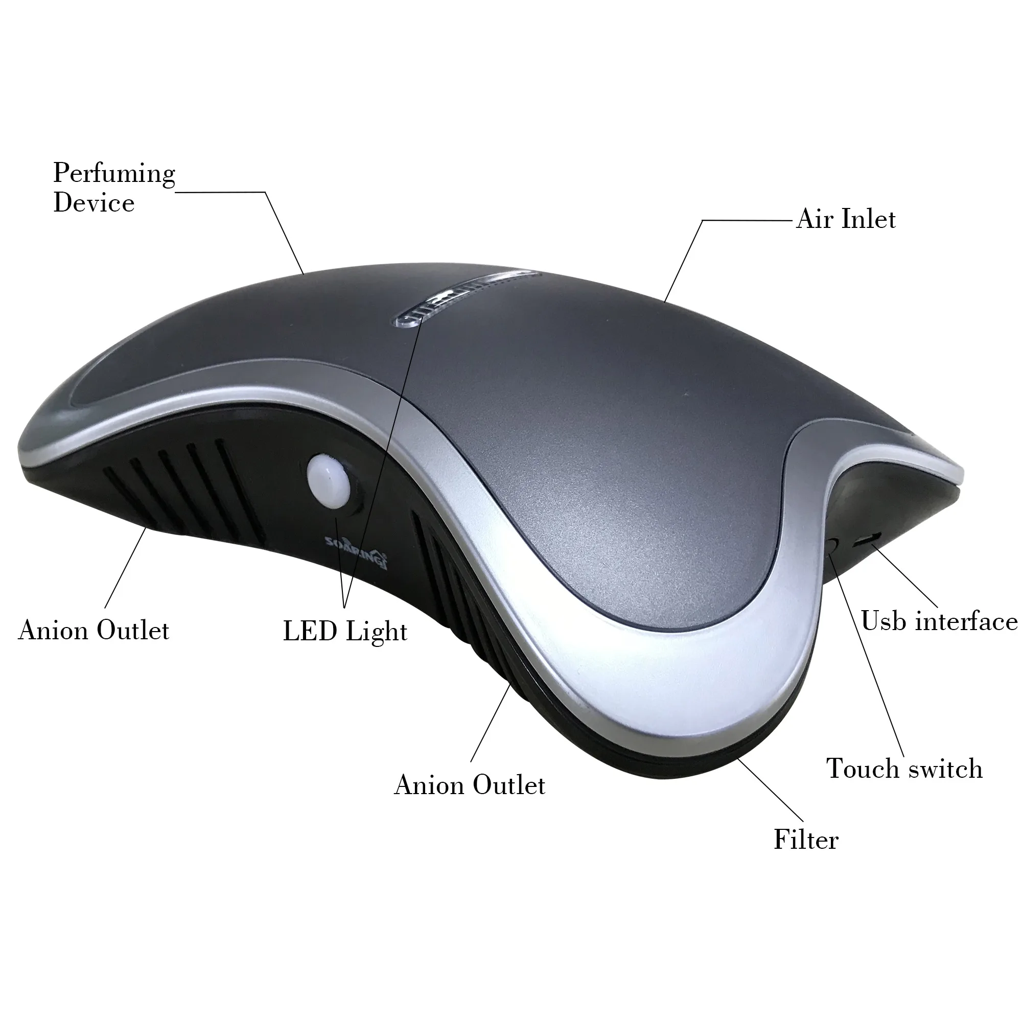 Лидер продаж, воздухоочиститель для автомобиля, китайский Автомобильный воздухоочиститель