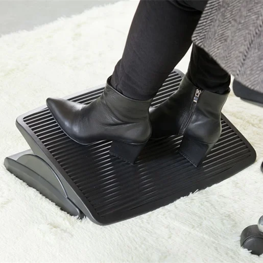 Plastic ergonomic massage office Footrest foot rest