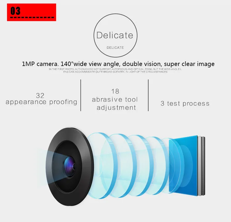 Высокое качество 2,8 дюймов беспроводной дверной просмотра пластиковой цифровой дверной глазок для безопасности дома BS-MK07A