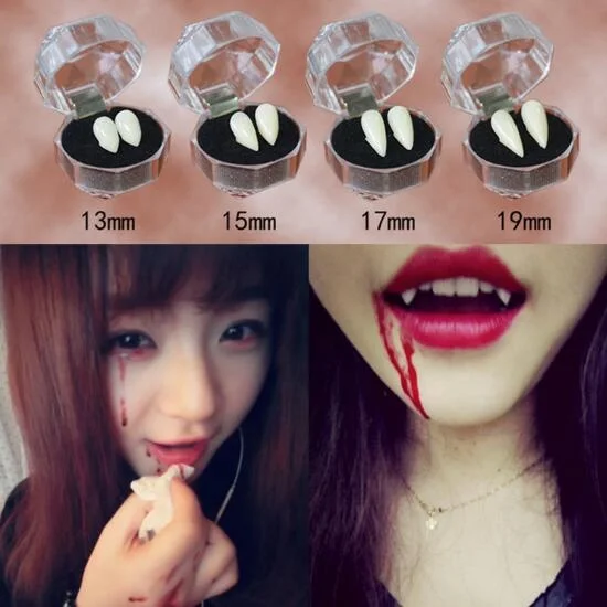 New arrival Halloween Cosplay Vampire Teeth / Monster Theatrical Halloween Vampire Fangs Dracula Teeth