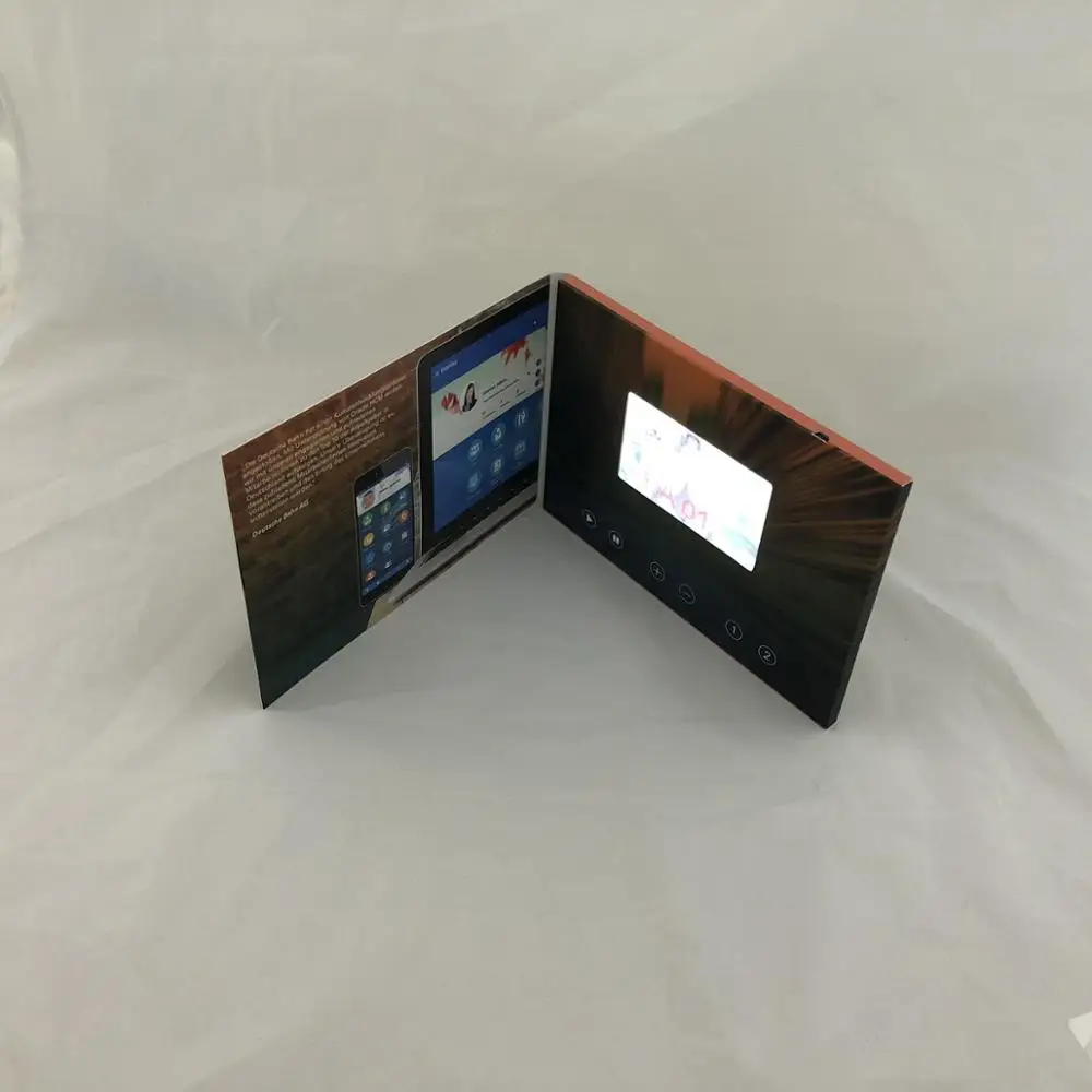 
video greeting card brochure 