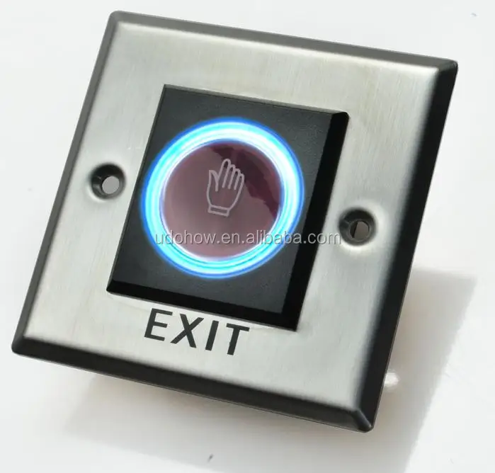 Новинка низкая цена алюминиевый Бесконтактный ИК-датчик кнопка для выхода спуска