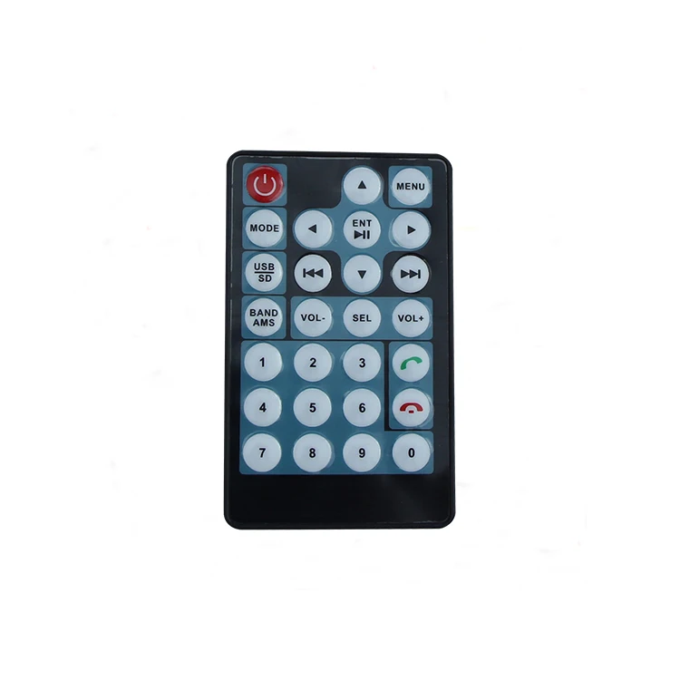 7 inch 1080P HD Double Din Stereo Car Receiver with USB  TF FM Rear View