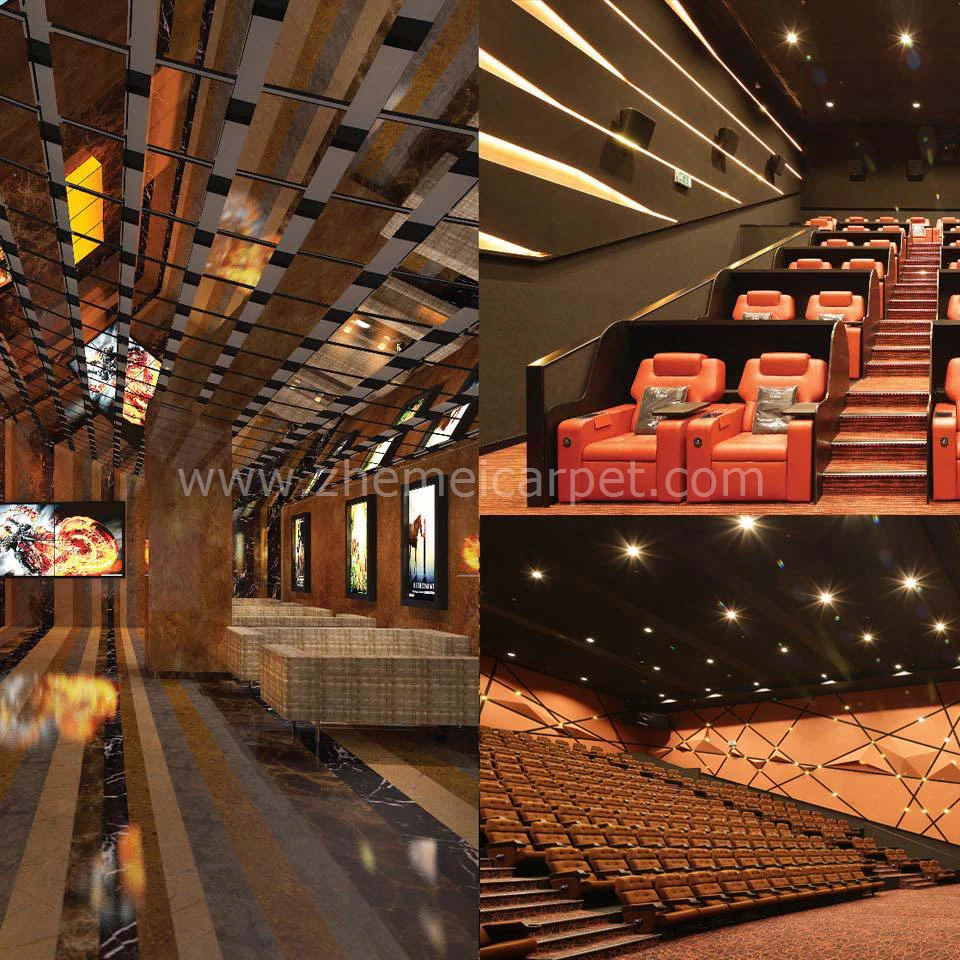 Современный стиль коммерческий и домашний кинотеатр стиль кинотеатр ковер