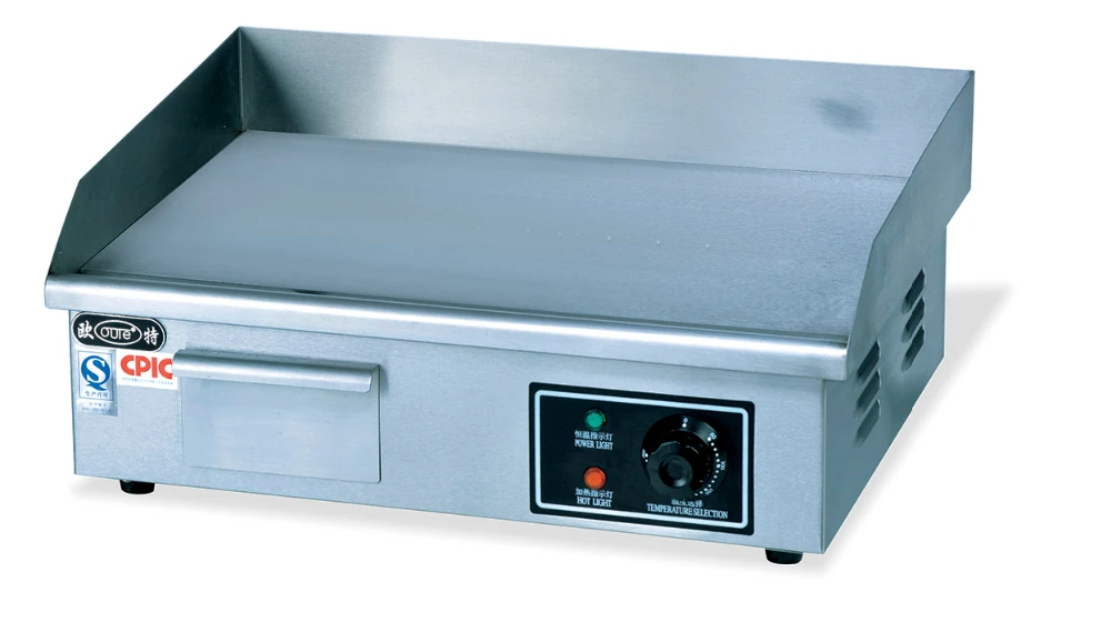 
Stainless steel table top electric griddle with flat iron(OT-820) 