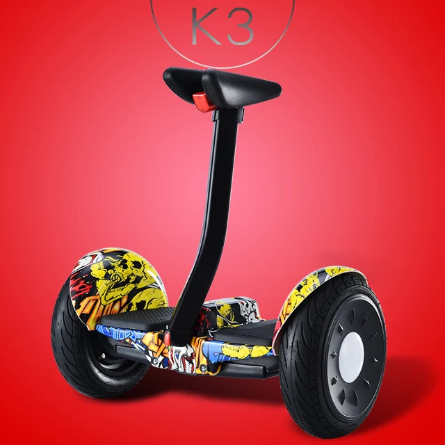 Colorful 2 Wheel Dual Motor 350W Small Wheel Electric Scooter