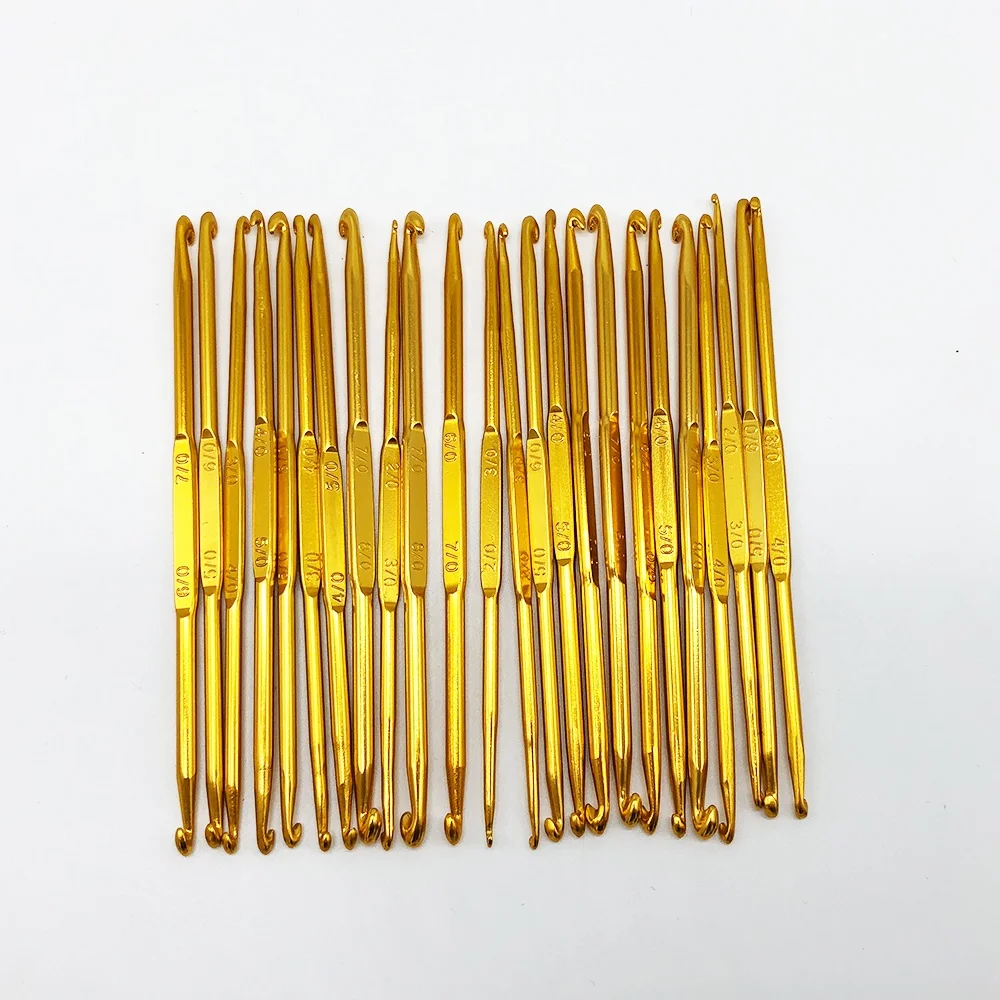 Big size plastic handle crochet hook plastic knitting needles plastic crochet hook