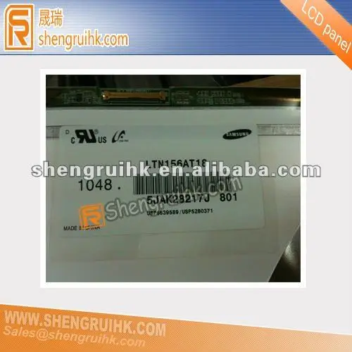 15.6' тонкий светодиодный wxga высокого разрешения ltn156at18 ноутбук жк-экран