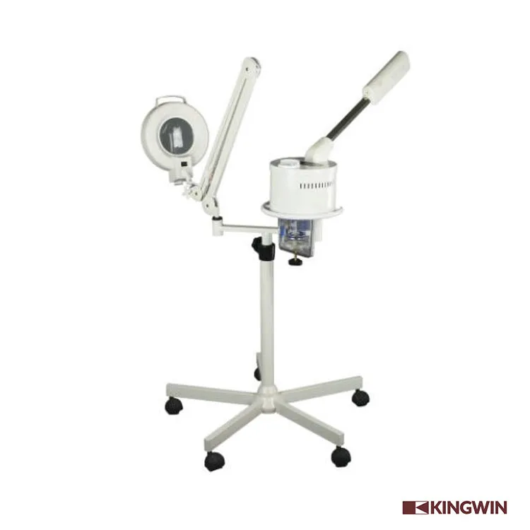 ozone sauna facial steamer mag lamp and led magnifying