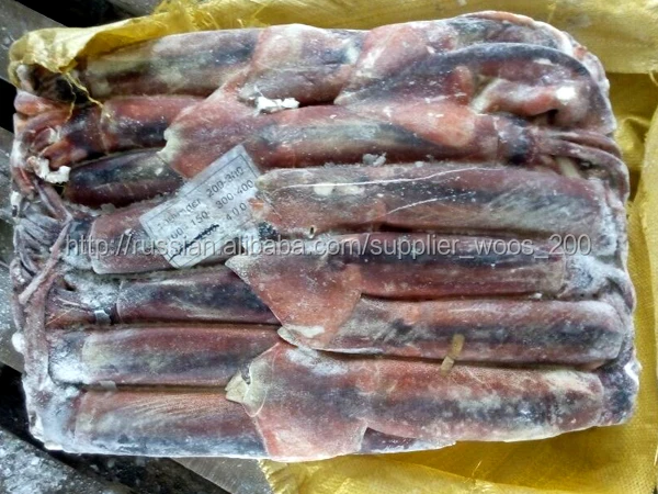 Новый свежемороженая круглый Аргентина Illex кальмар