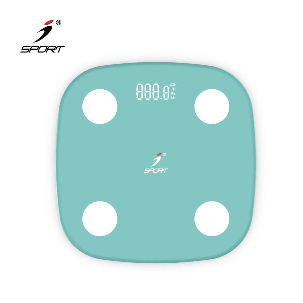 
Bluetooth Personal Weight Scale Manufacturer Balance Health LCD Display Glass Digital Body Fat Scale 