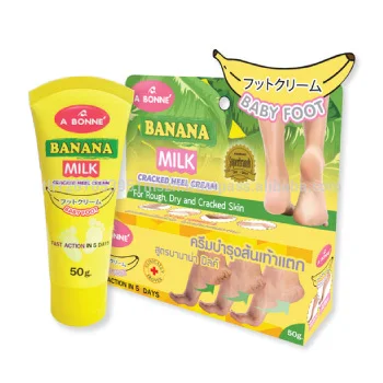 banana milk  foot cream care prevent dry crack repair moisturize moisturizing hand foot nourishing cream