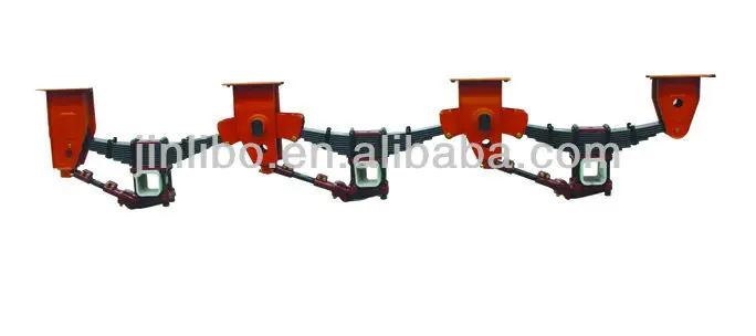 Hot Sale American Type Mechanical Suspension 3 Axle for Trailer/Truck Parts