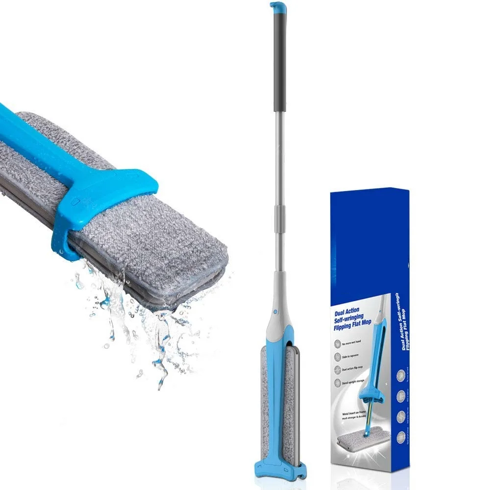 Easy Self-wringing Flipping Flat Mop