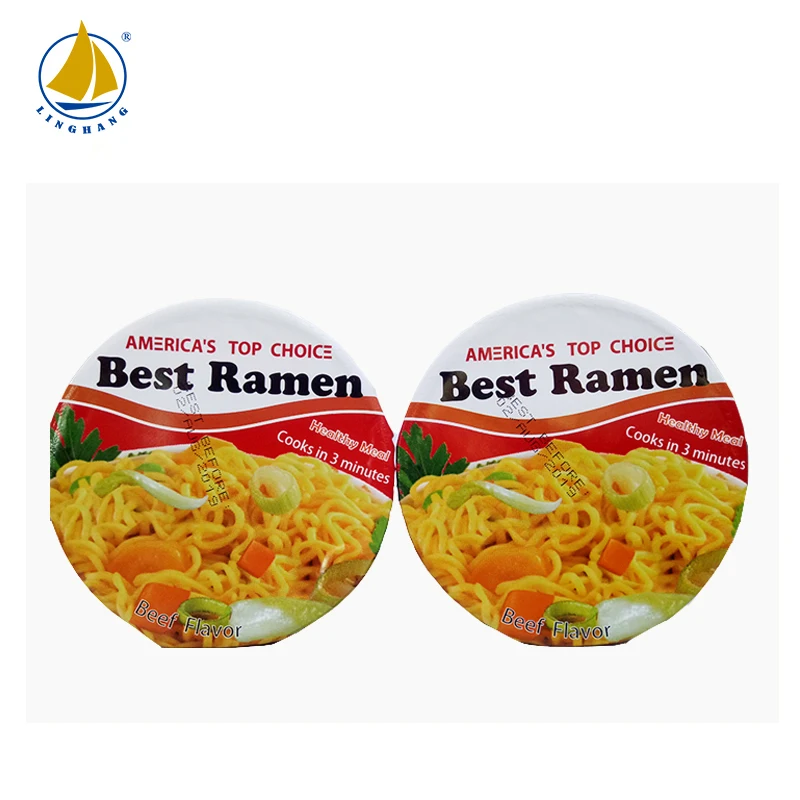 Best selling wholesale free sample paper cup instant noodles fast food