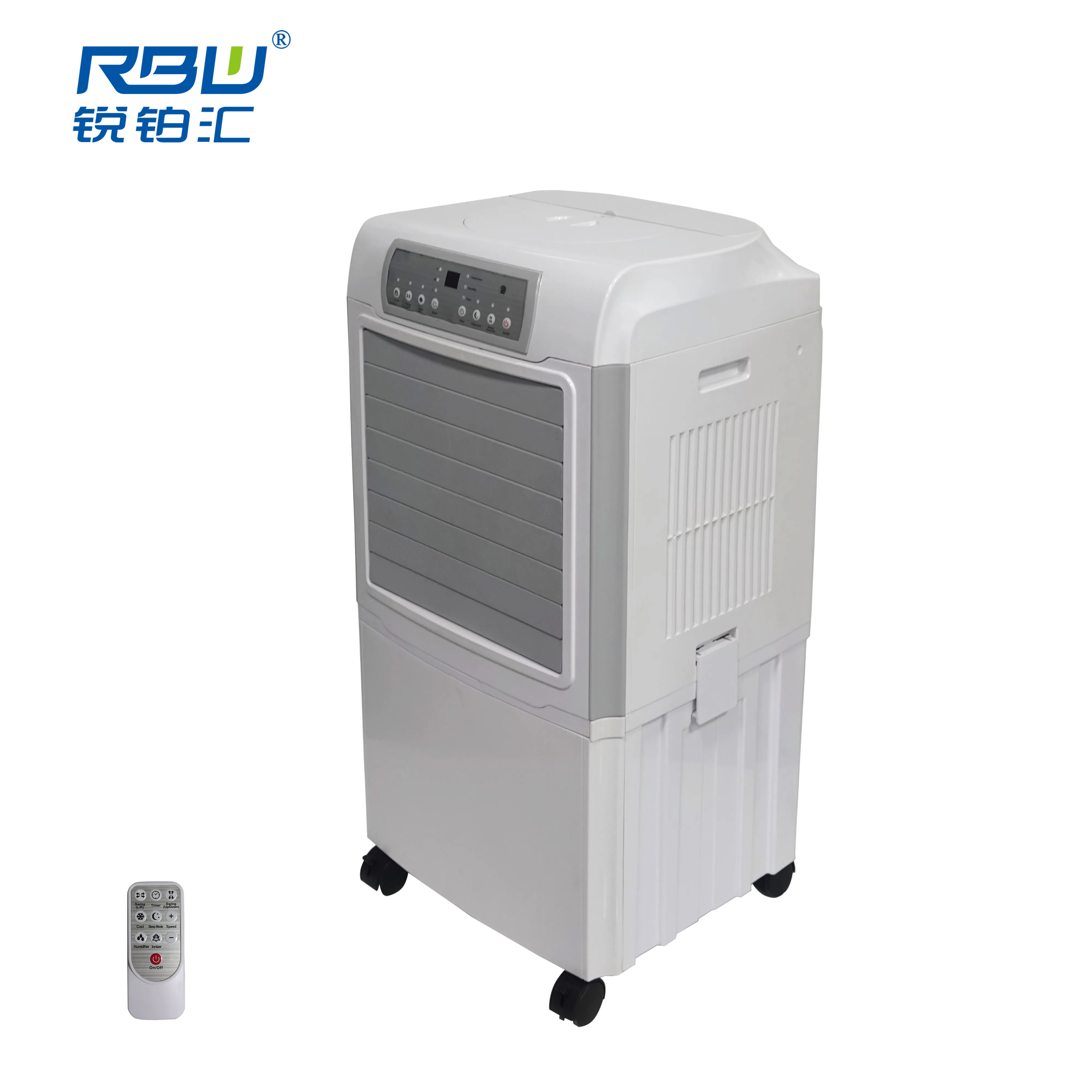 Большой воздушный поток прохладный бриз мобильный испарительный охладитель