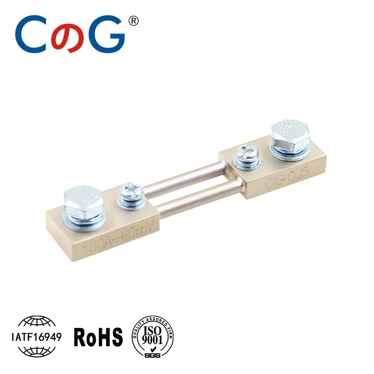 CG FL-2D 150A 60mV Электрический шунт постоянного тока резистор для цифровой Ампер метр аналоговый