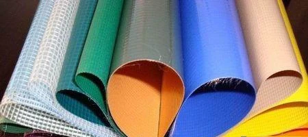 
PVC semi-coated fireproof fabric canvas tarpaulins manufacturer 