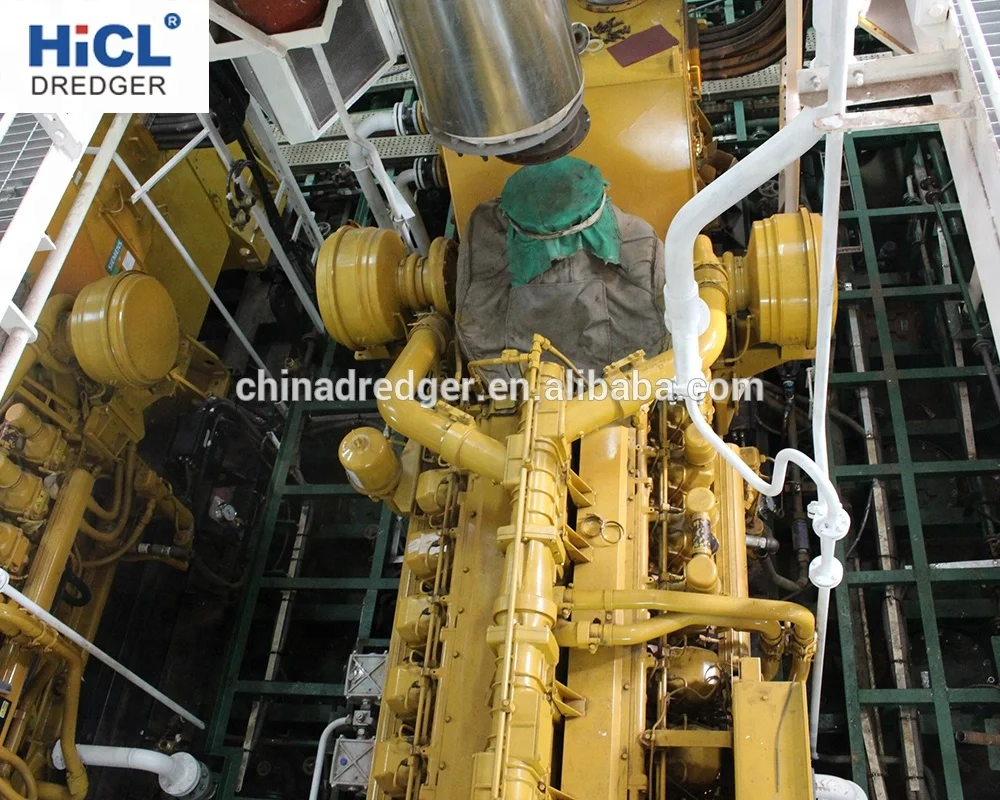 China dredger shipyard 24inch hydraulic cutter suction sand dredger with double dredging pump(CCS certificate)