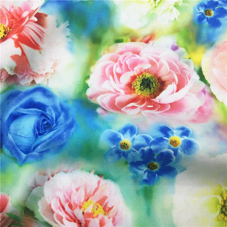 
Digital Printing In Table Runner Ramie Cotton Tops Fabric 110 Wide 