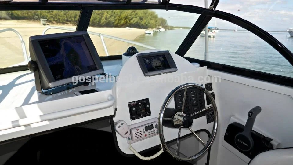 Полностью сварная алюминиевая семейная лодка для морской рыбалки 21 фут 6,25 м, сделано в Китае