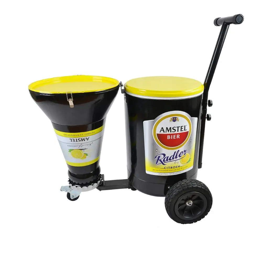 Party cooler-grill with wheels beer bottle coolers  bbq grills wine cooler portable beer ice bucket