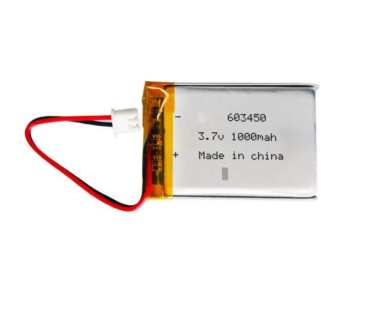 Customized rechargeable lithium polymer battery 3.7v 1200mah battery 603450