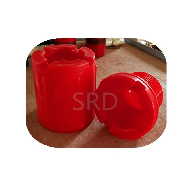 Pure plastic thread protector for tubing casing