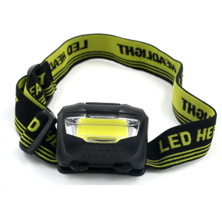 
Cheapest Popular Head Flashlight Led Batteries Headlamp Light Torches Ultra Bright Led COB Headlamp in Led Headlamps 