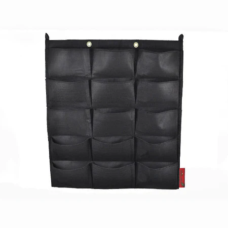 Modern Style 4 6 7 9 12 18 36 64 Pockets Hotel Restaurant Wall Decorate Flower Grow Bag vertical garden artificial flowers