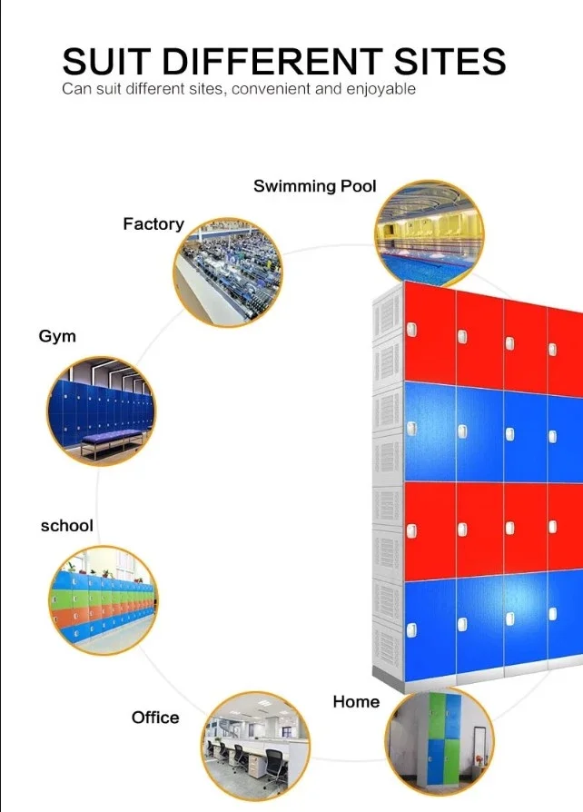 
ABS Storage Locker plastic lockers PP football locker 