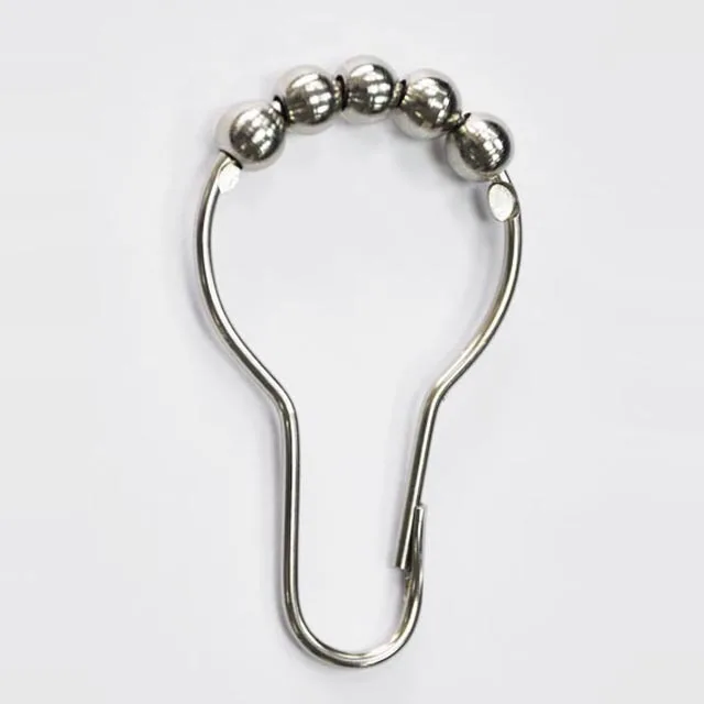 Stable Metal Pipe Wall Mounted Tension shower curtain rod