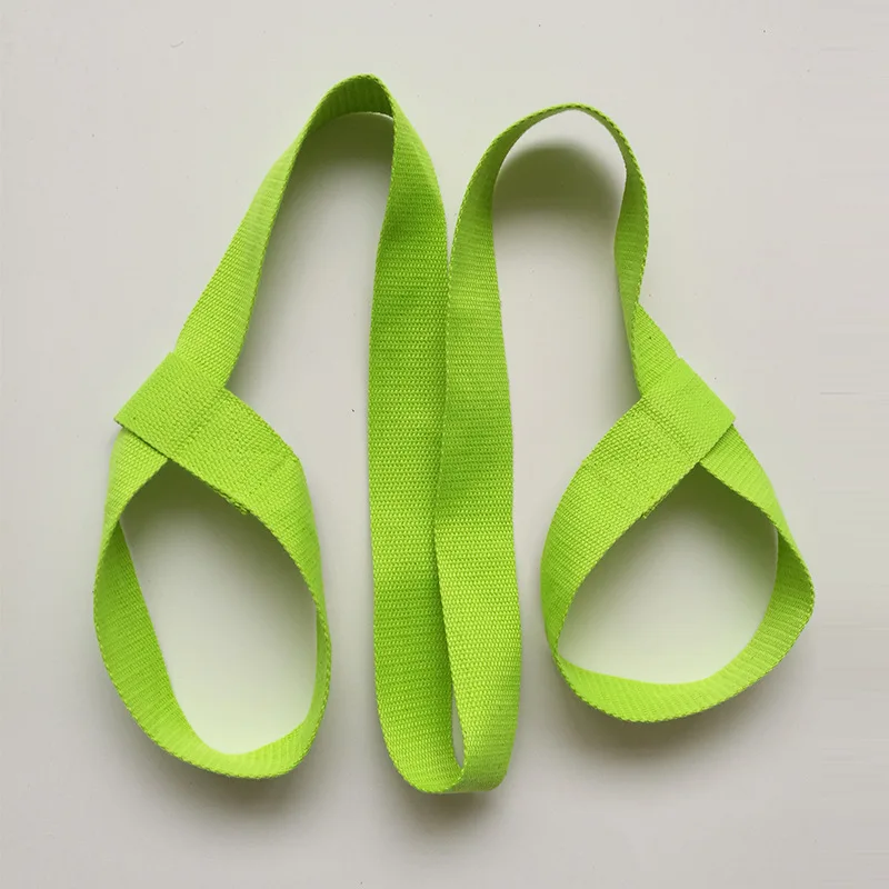 
Best Selling Gym Home Yoga Exercise Adjustable Cotton Yoga Mat Carrying Strap 