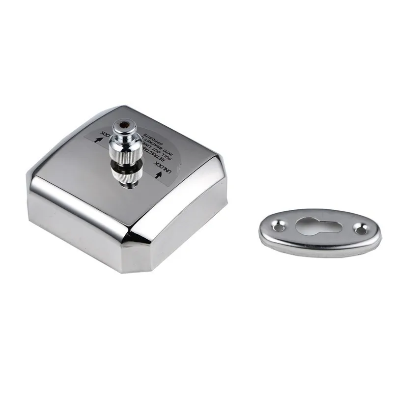 
Square Shape 304 Stainless Steel Retractable Indoor Clothesline with 2.5m Nylon String Line and Copper Pull Head 