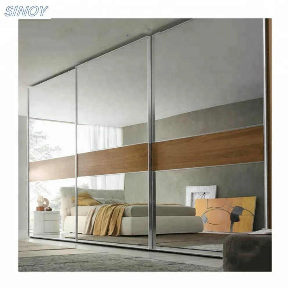 Wardrobe mirror with good quality CAT I II film back