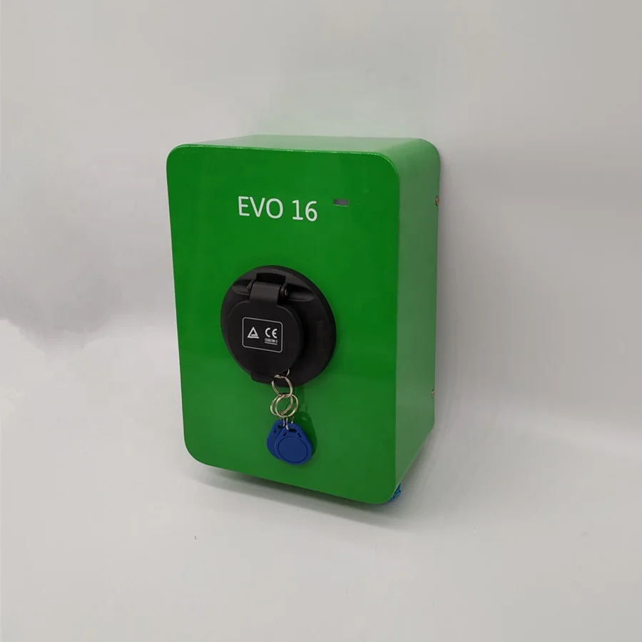 3,3 кВт настенное домашнее зарядное устройство для электромобилей с разъемом типа 2, зарядная батарея, 230 в 16 А ac ev зарядная станция, OEM