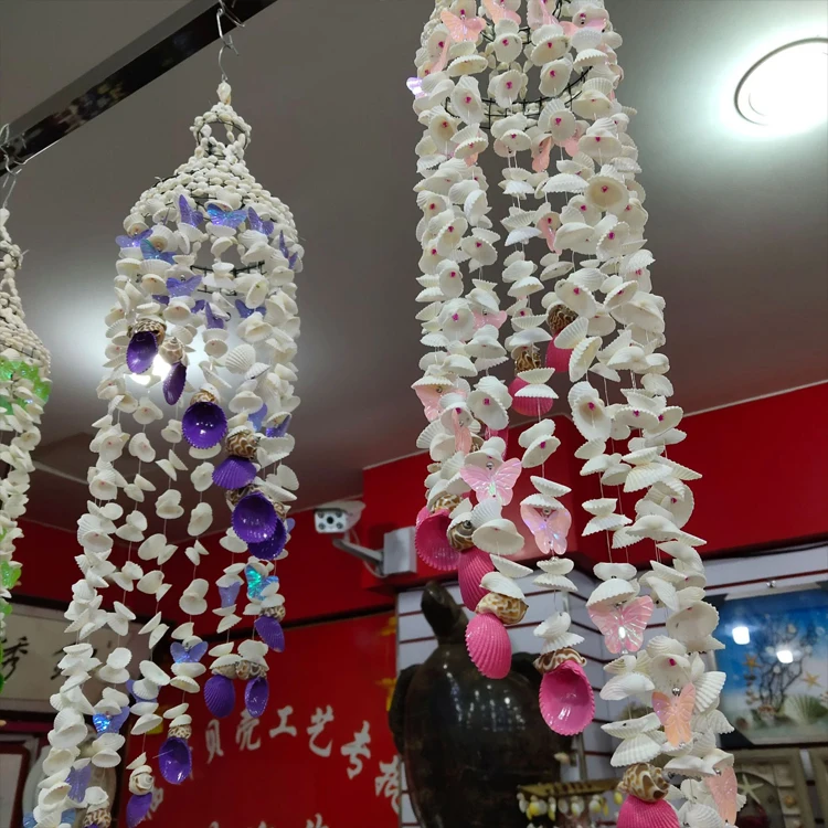 New Cheap OEM Garden Seashell Wind Chimes Outdoor For Sale
