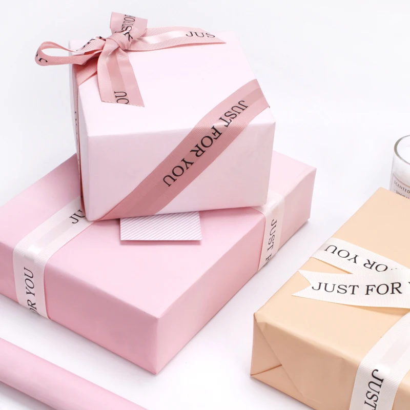  Новое поступление 1 дюйм 25 мм атласная лента с принтом в крупный рубчик