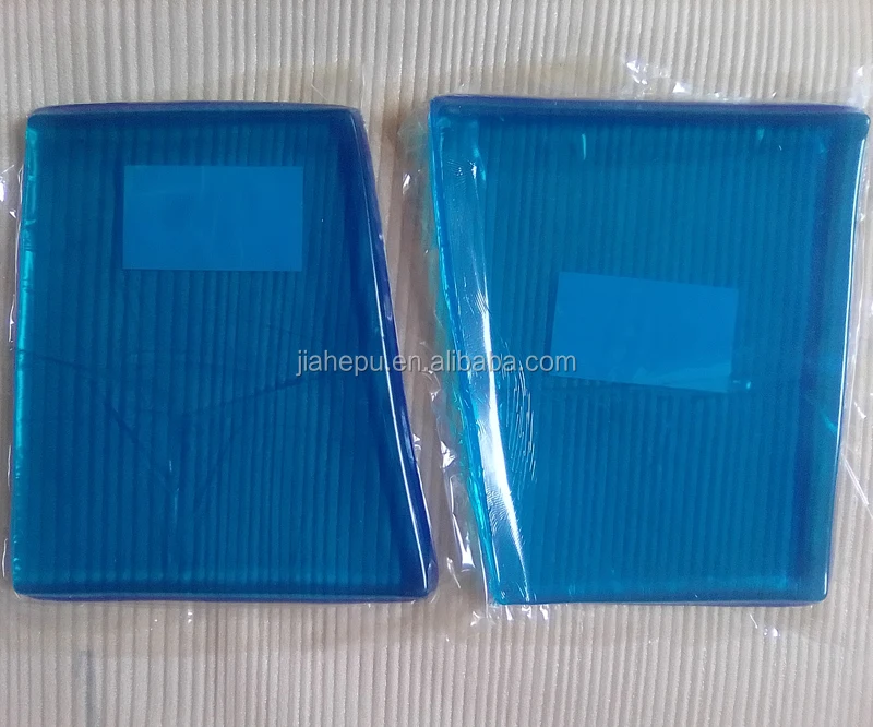 
dark blue semi finished motorcycle cooling gel pad for seat cushion 