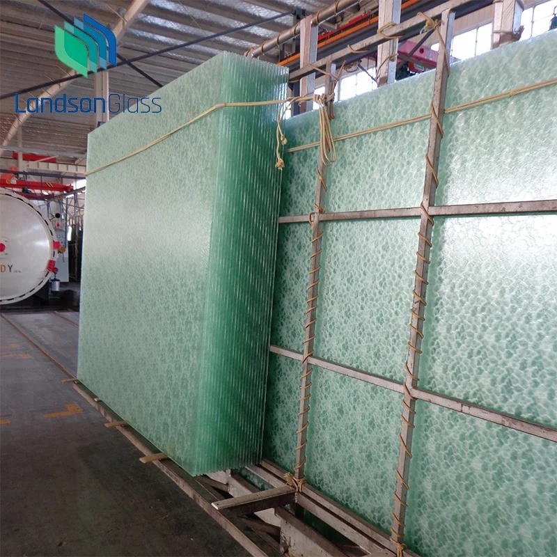 Clear Laminated Glass Pvb Interlayer 6.38mm 6mm