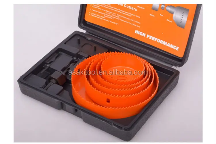 8 PCS Metal hole saw set wood cutter for wood working