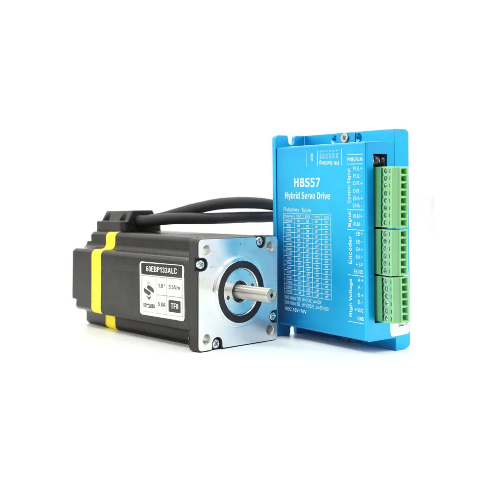 Китай питания Nema23 замкнутого цикла шаговый двигатель драйвер