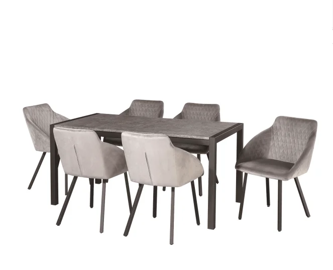 
Современный дизайн, стол и стул из МДФ, обеденный набор 