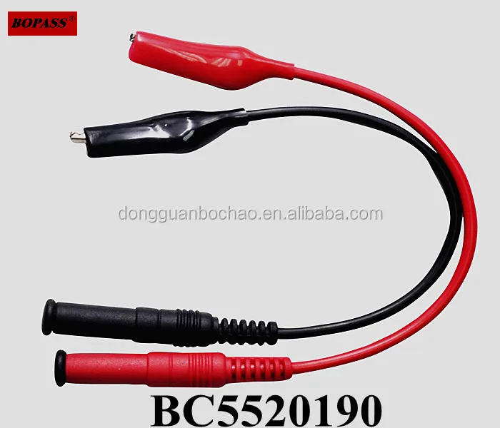 BC5520190 micro alligator clip extension cable