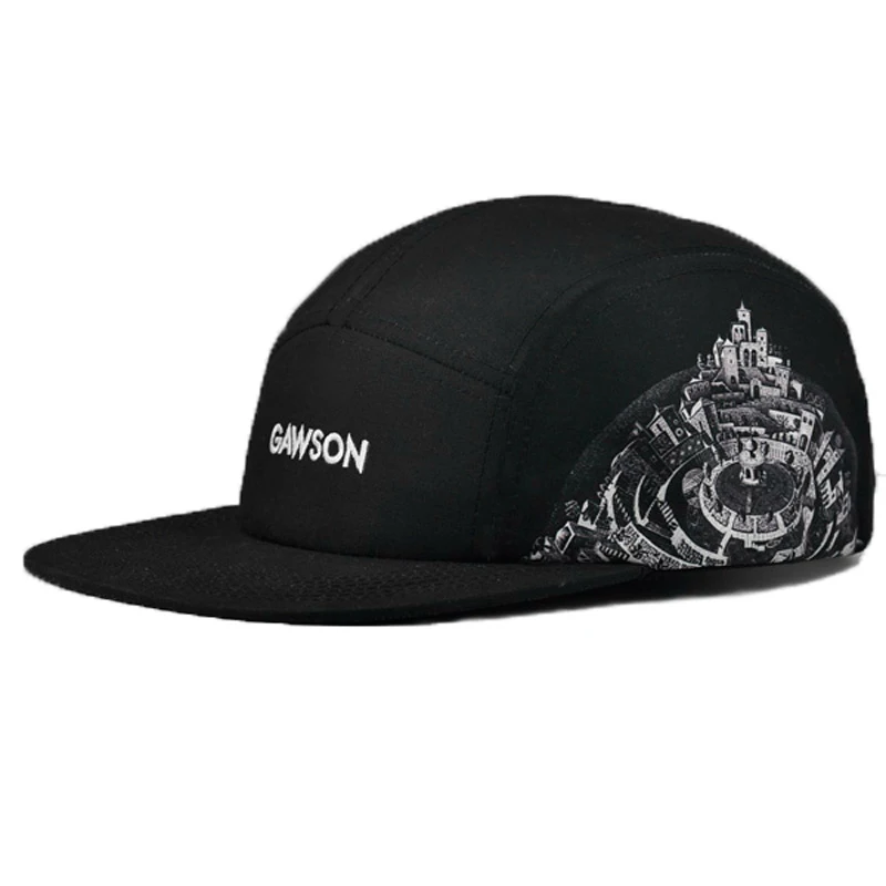 
Plain blank custom foam 5 panel camping hats with logo 