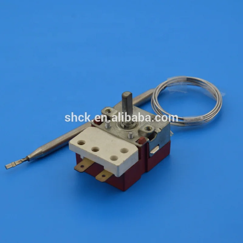 Oven capillary thermostat