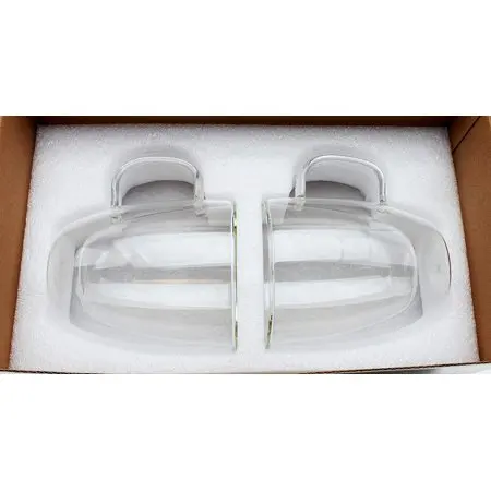 Hot sale thermo glass cups double wall drinking glass thermos cup transparent coffee mug